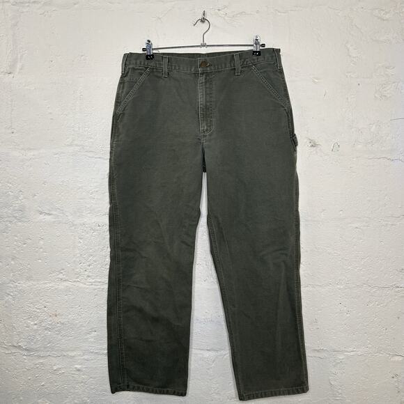 Carhartt Other - Carhartt Dungaree Fit Carpenter Pants “Moss Green” B11 MOS